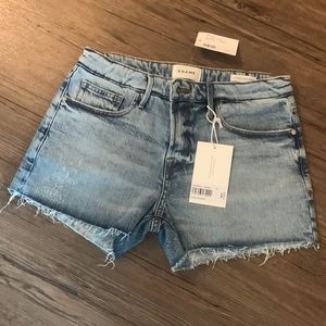 NWT Frame Le Grand Garçon short sz 26